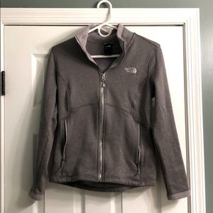 North Face Front Zip Sweat Shirt